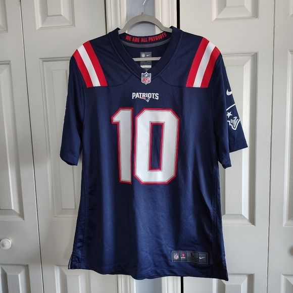 Nike New England Patriots Mac Jones Player Game Shirt Large - Picture 3 of 12